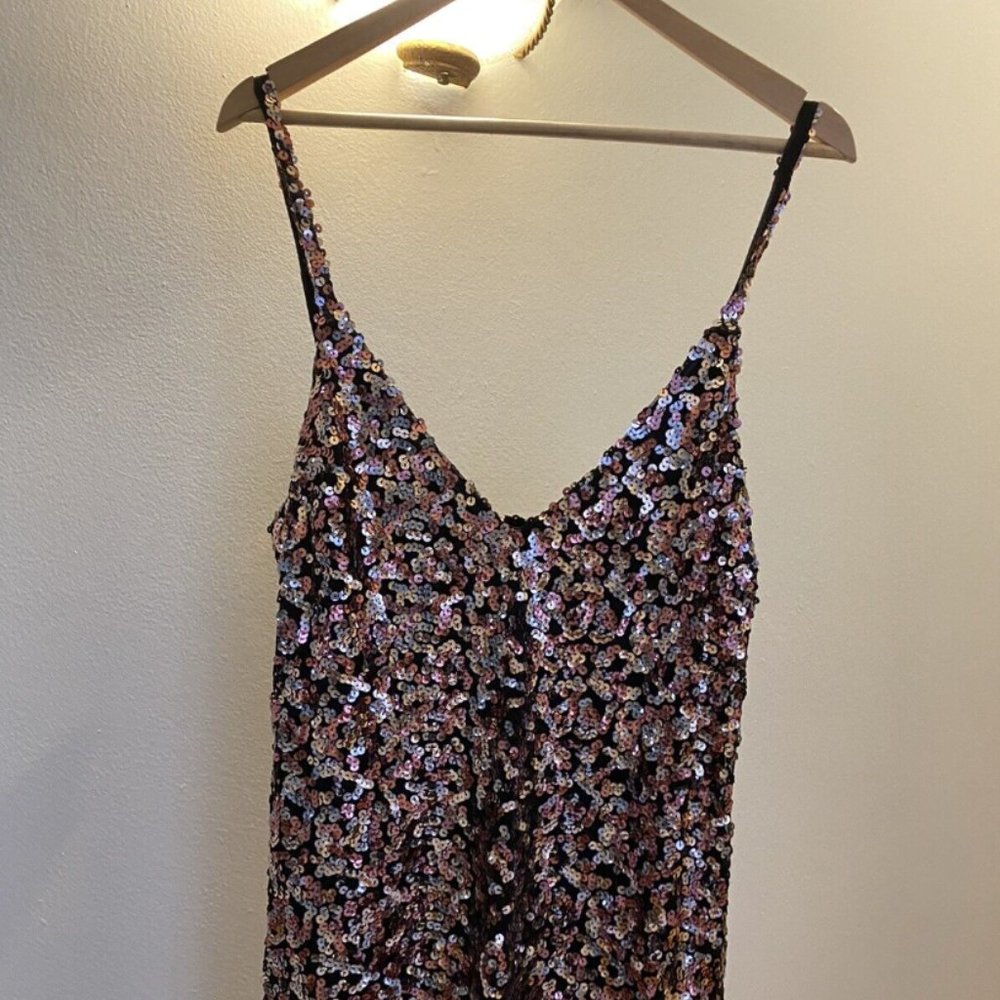 REFORMATION Sequin Dress Jimmy Size Medium